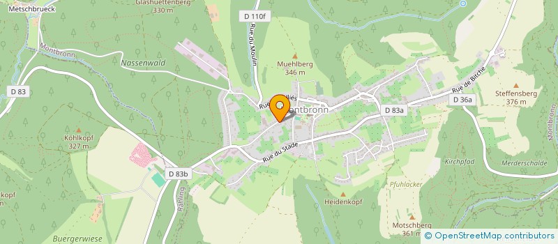 localisation de l'entreprise SCI MARIANA  MONTBRONN