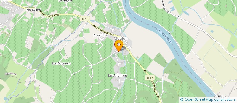 localisation de l'entreprise SCI MARIANA  MOULON