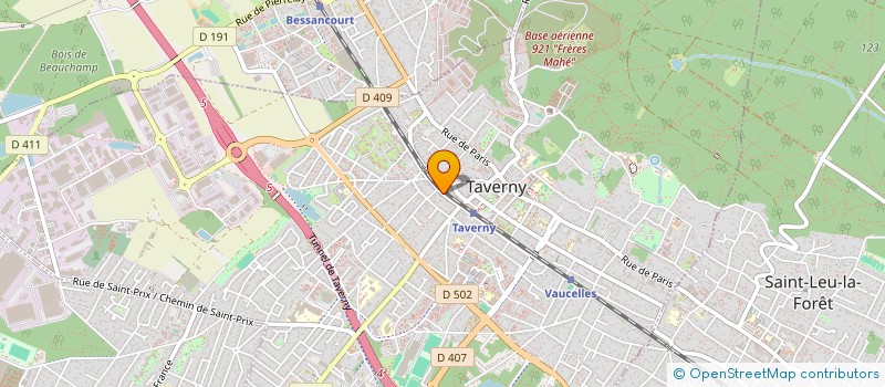 localisation de l'entreprise SCI MARIANA  TAVERNY