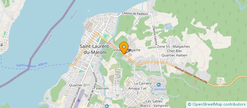 localisation de l'entreprise SCI MARIANA à SAINT-LAURENT-DU-MARONI
