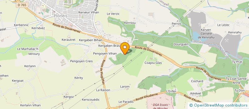 localisation de l'entreprise SCI MARIANCE  PLONEIS