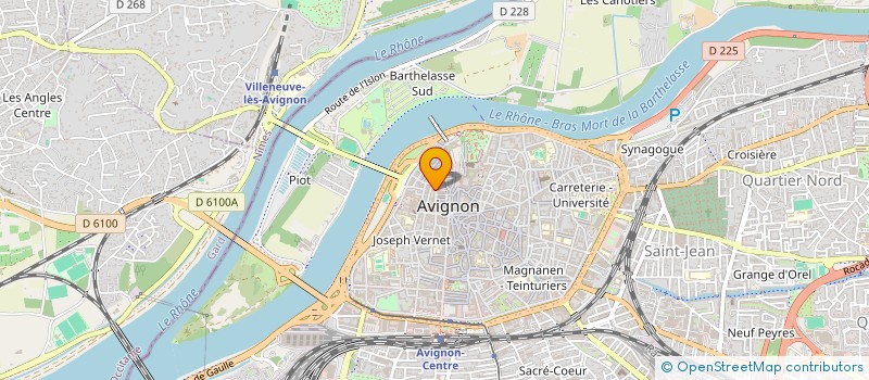 localisation de l'entreprise SCI MARIANNE  AVIGNON