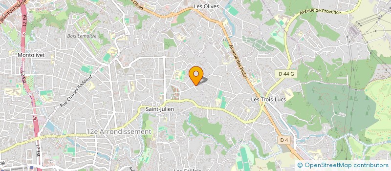 localisation de l'entreprise SCI MARIANNE à MARSEILLE