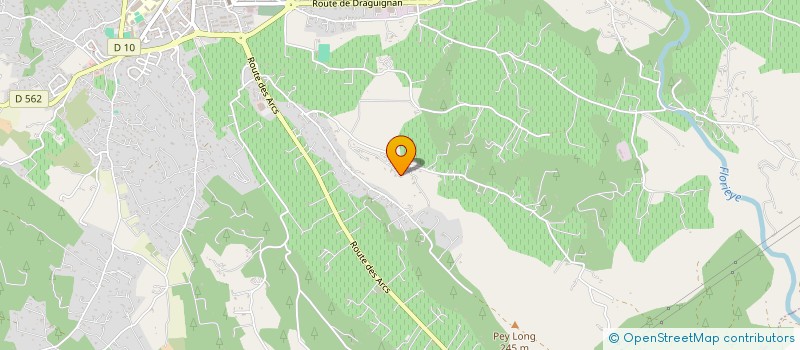 localisation de l'entreprise SCI MARIANNE  LORGUES