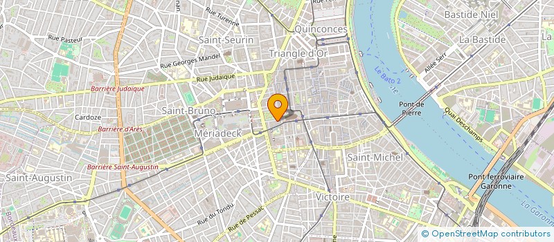 localisation de l'entreprise SCI MARIANNE  BORDEAUX