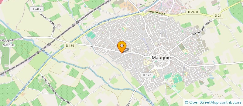 localisation de l'entreprise SCI MARIANNE  MAUGUIO