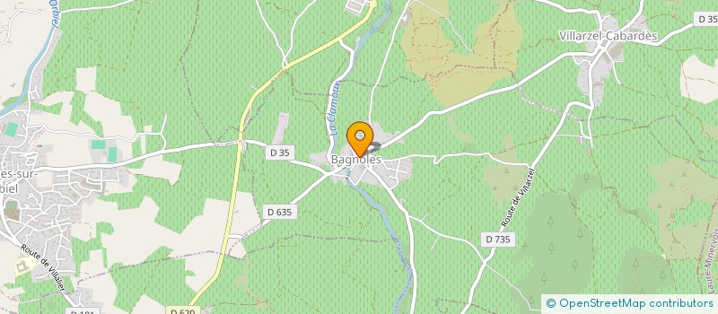 localisation de l'entreprise SCI MARIANNE  BAGNOLES