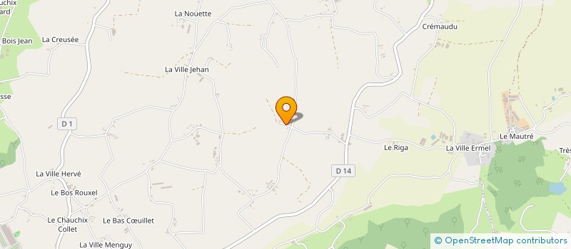 localisation de l'entreprise SCI MARIANNE à LE MENE