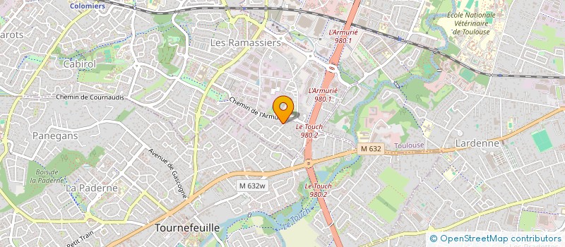 localisation de l'entreprise SCI MARIANNE à COLOMIERS