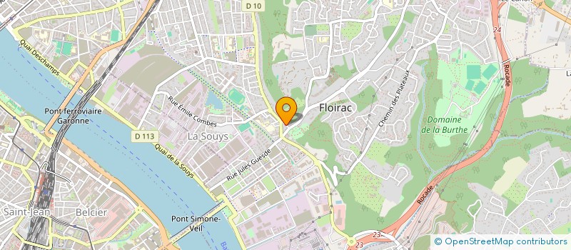 localisation de l'entreprise SCI MARIANNIE  FLOIRAC