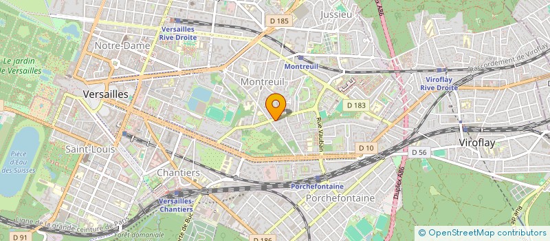 localisation de l'entreprise SCI MARIANO à VERSAILLES