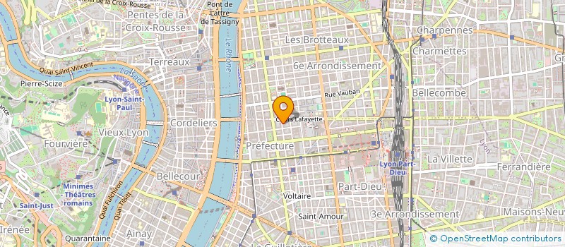 localisation de l'entreprise SCI MARIBELLE  LYON