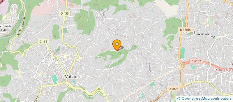 localisation de l'entreprise SCI MARIBLAISE à VALLAURIS