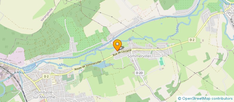 localisation de l'entreprise SCI MARIC  GELLENONCOURT