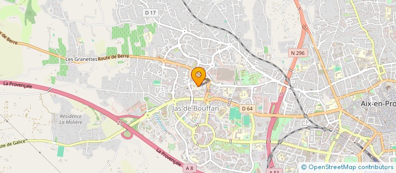 localisation de l'entreprise SCI MARICHOU à AIX-EN-PROVENCE