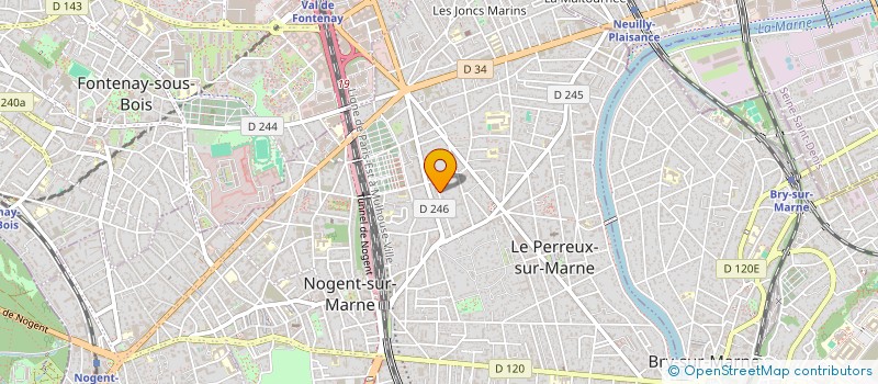 localisation de l'entreprise SCI MARICHRIS à LE PERREUX-SUR-MARNE