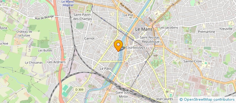 localisation de l'entreprise SCI MARICK  LE MANS