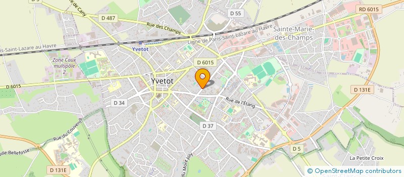 localisation de l'entreprise SCI MARICO  YVETOT