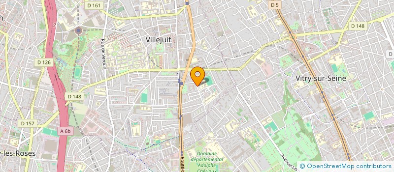 localisation de l'entreprise SCI MARICOR à VILLEJUIF