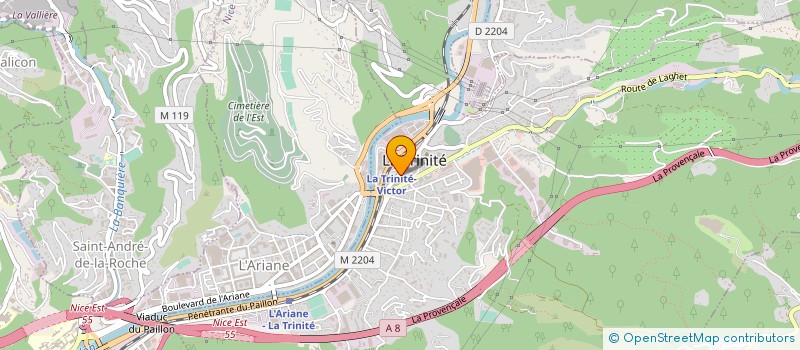 localisation de l'entreprise SCI MARIDANI à LA TRINITE