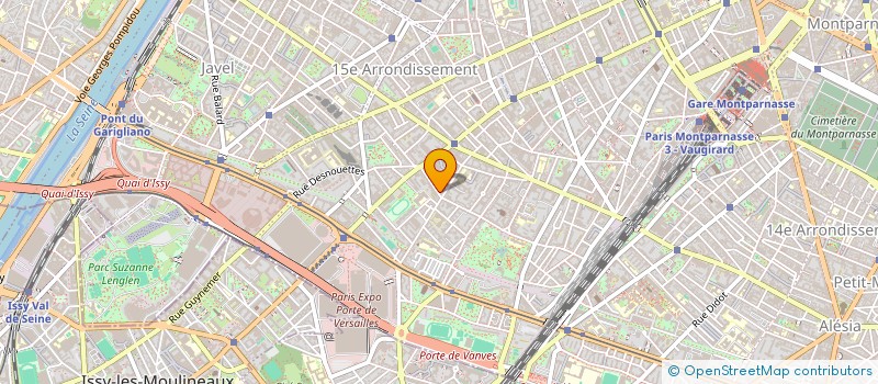 localisation de l'entreprise SCI MARIE-25 RUE LERICHE  PARIS