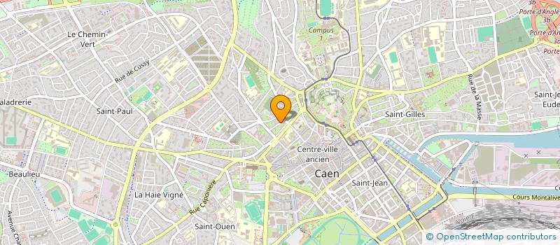localisation de l'entreprise SCI MARIE à CAEN