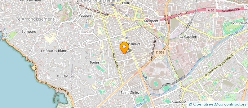 localisation de l'entreprise SCI MARIE à MARSEILLE