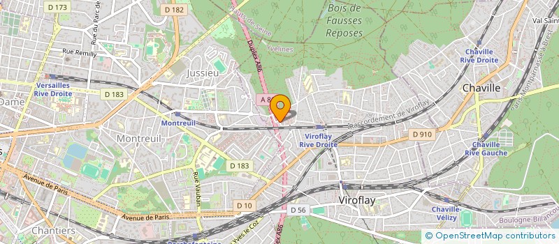 localisation de l'entreprise SCI MARIE  VIROFLAY