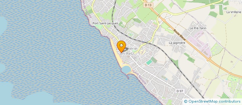 localisation de l'entreprise SCI MARIE  LA BERNERIE-EN-RETZ