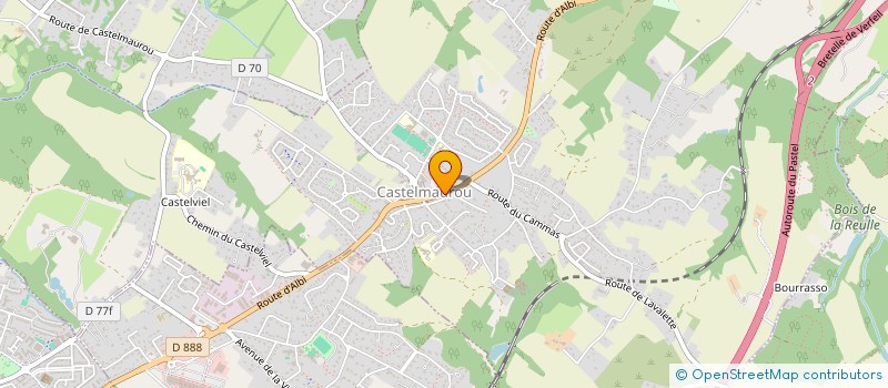 localisation de l'entreprise SCI MARIE  ROUFFIAC-TOLOSAN