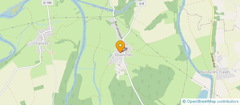 localisation de l'entreprise SCI MARIE  OVANCHES