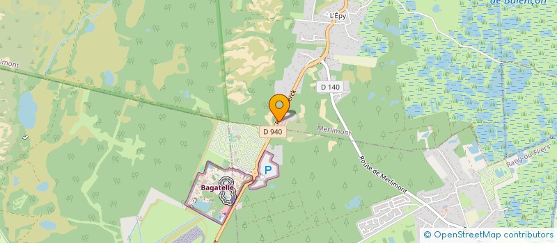 localisation de l'entreprise SCI MARIE  MERLIMONT