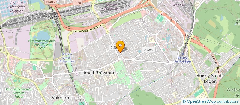 localisation de l'entreprise SCI MARIE à LIMEIL-BREVANNES