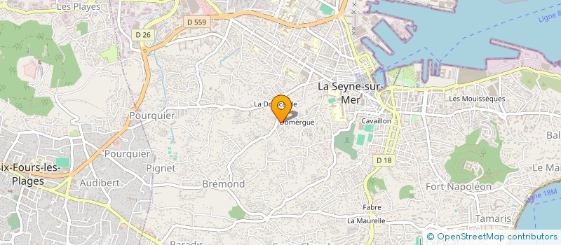 localisation de l'entreprise SCI MARIE à LA SEYNE SUR MER