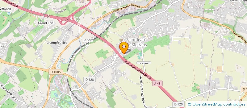 localisation de l'entreprise SCI MARIE  MOIRANS