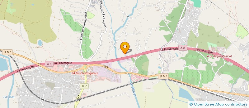 localisation de l'entreprise SCI MARIE  ROQUEBRUNE-SUR-ARGENS