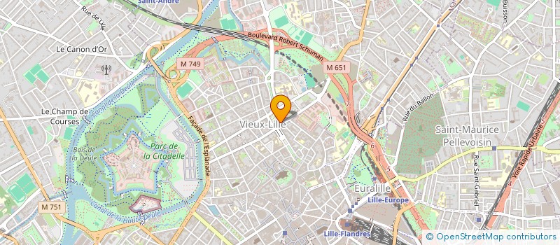 localisation de l'entreprise SCI MARIE à LILLE