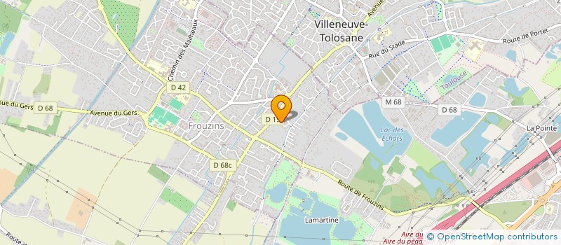 localisation de l'entreprise SCI MARIE  FROUZINS