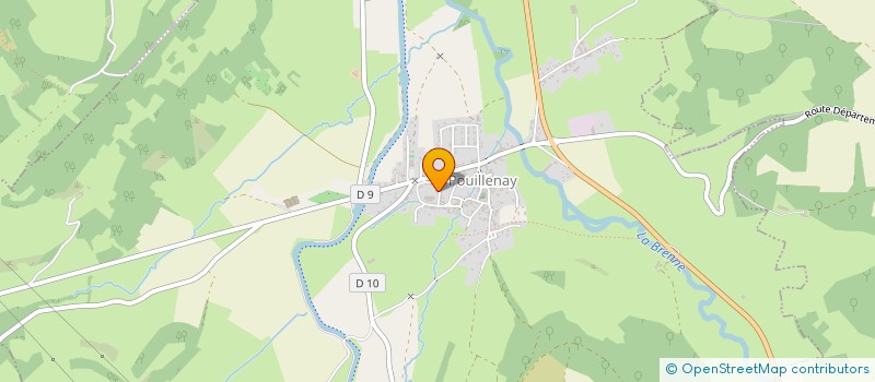 localisation de l'entreprise SCI MARIE  POUILLENAY