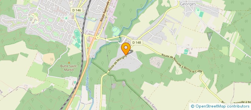 localisation de l'entreprise SCI MARIE  AUVERS-SAINT-GEORGES