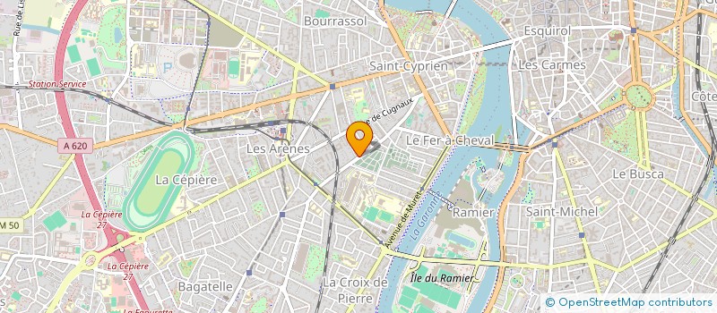 localisation de l'entreprise SCI MARIE à TOULOUSE