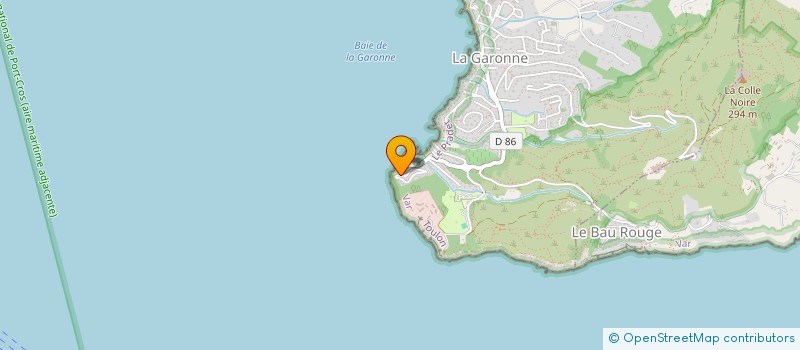 localisation de l'entreprise SCI MARIE ALICE  LE PRADET