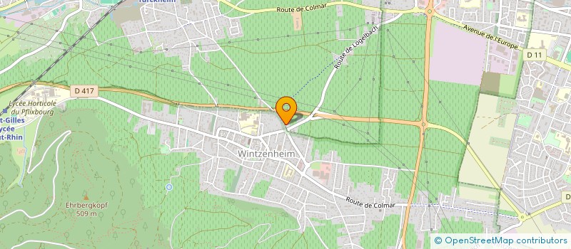 localisation de l'entreprise SCI MARIE - ALICE  TURCKHEIM