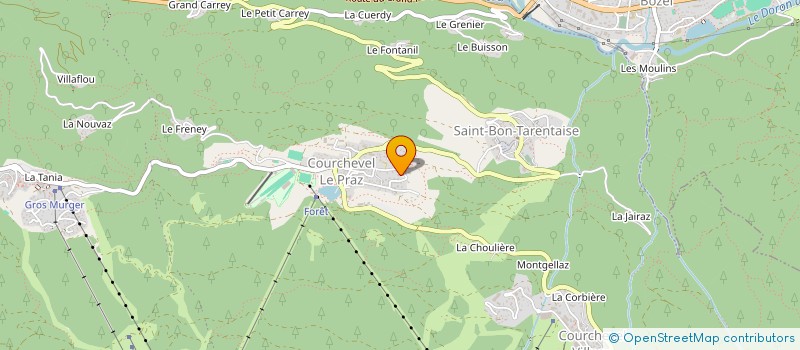 localisation de l'entreprise SCI MARIE ANDREE à COURCHEVEL