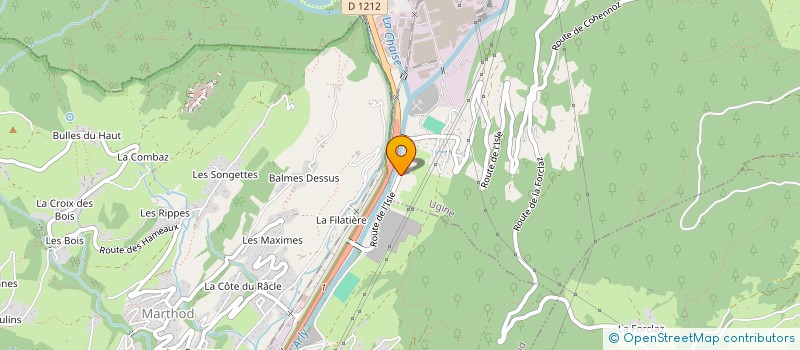 localisation de l'entreprise SCI MARIE ANGE  MARTHOD