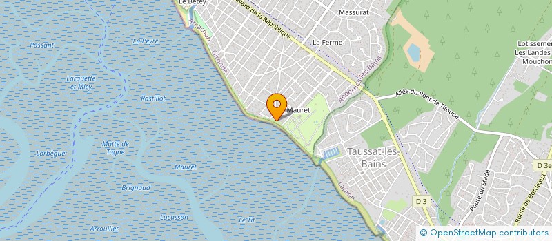 localisation de l'entreprise SCI MARIE-ANNE  ANDERNOS-LES-BAINS