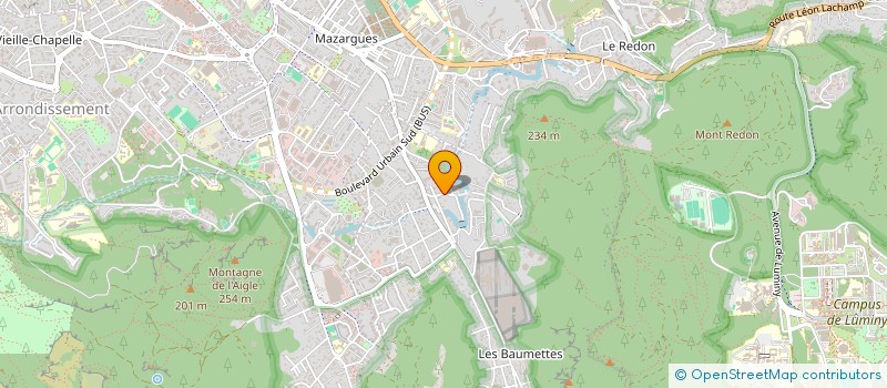 localisation de l'entreprise SCI MARIE ANTOINETTE à MARSEILLE 9