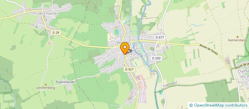 localisation de l'entreprise SCI MARIE ANTOINETTE  WRTH