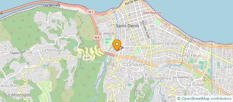 localisation de l'entreprise SCI MARIE ANTOINETTE à SAINT-DENIS