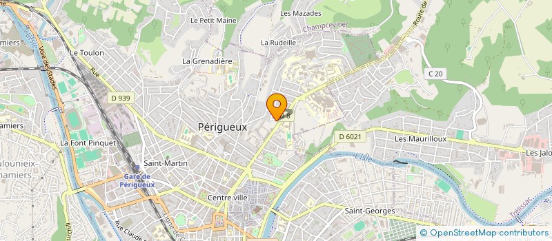 localisation de l'entreprise SCI MARIE AURORE à PERIGUEUX